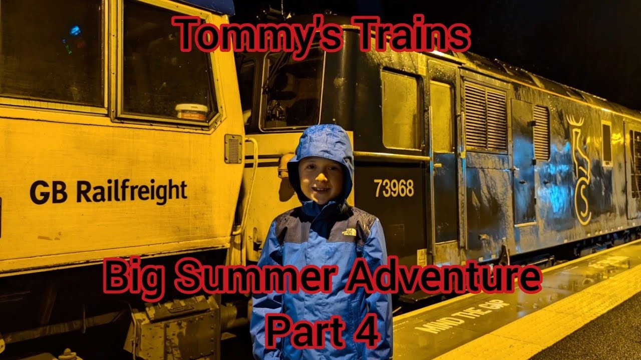 Tommy's Trains - Big Summer Adventure Part 4 (Trip to Oban and Caledonian Sleeper)