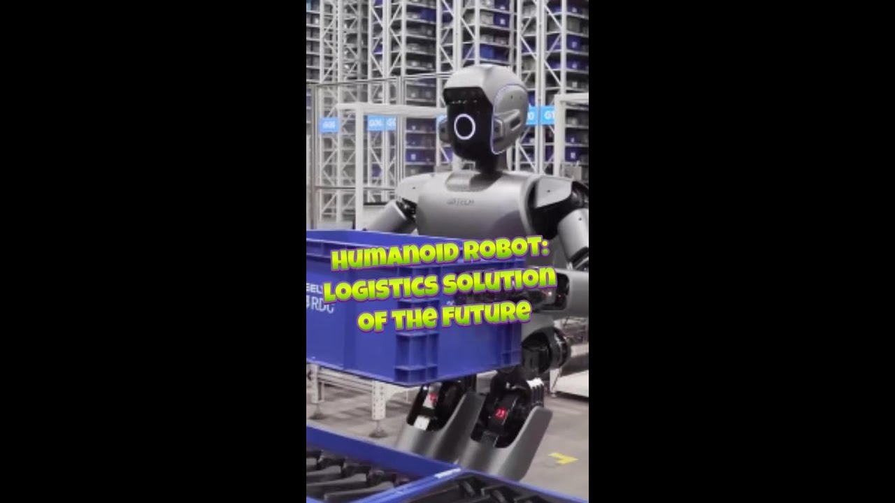 Humanoid robot provides unmanned logistics solution in south China