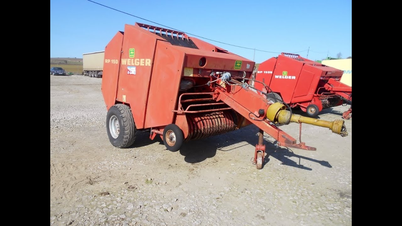 Roempacadora welger rp 150 electrica