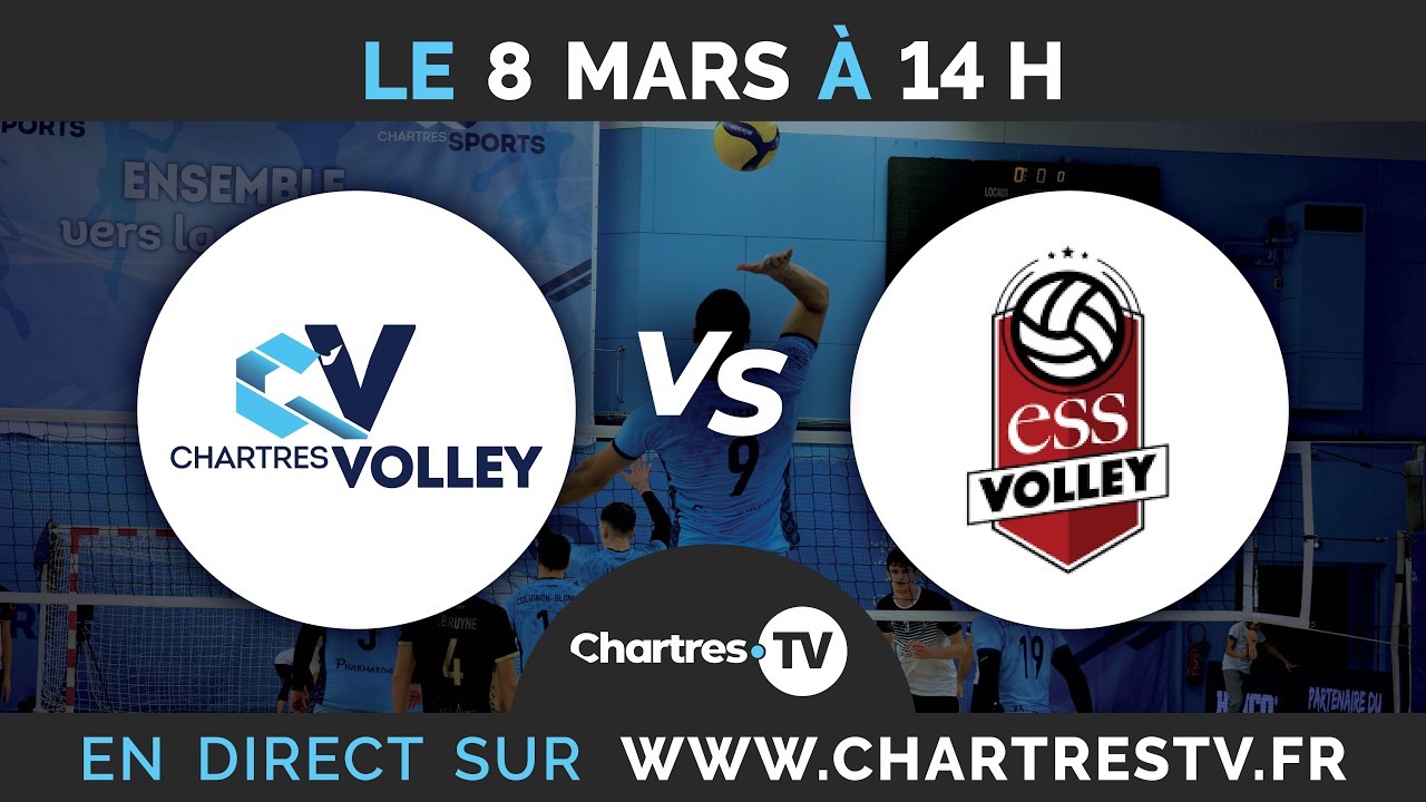 C'Chartres Volley vs ES Sucy