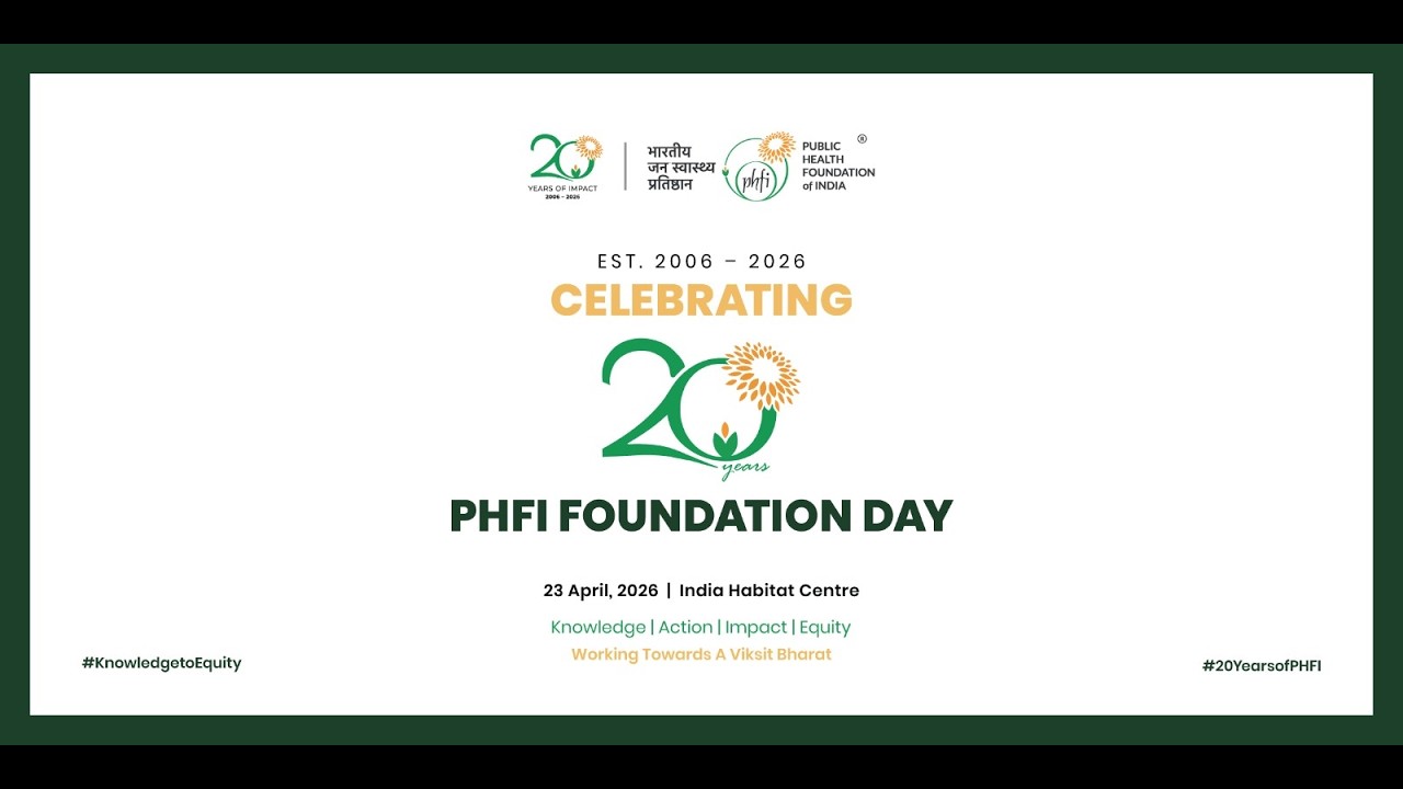 PHFI Foundation day 2026