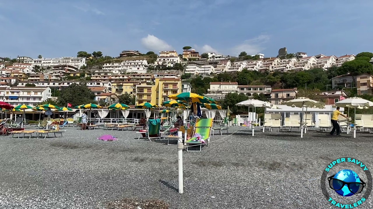Beautiful, Random Beach Scenes in Scalea, Italy