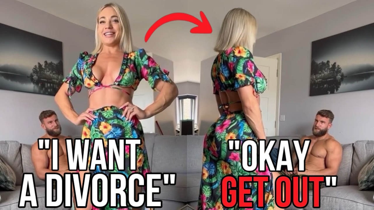 Woman Demands a DIVORCE Then IMMEDIATELY REGRETS it when he Simply KICKS HER Out