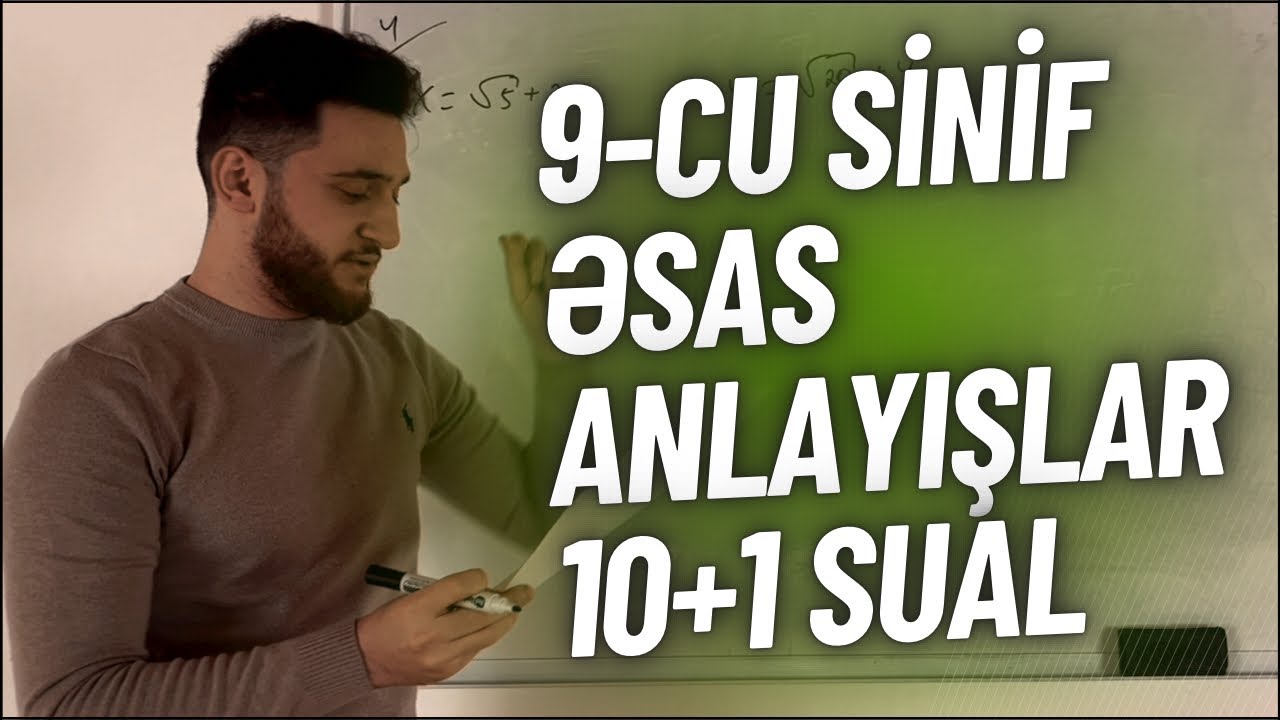 ❎ Həndəsənin əsas anlayışları | Buraxılışa düşmüş suallar (9-cu sinif)