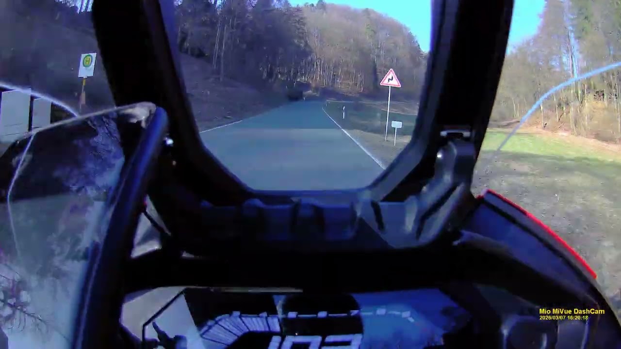 Motorrad Tour bei St. Helena mit der Yamaha Tracer 7