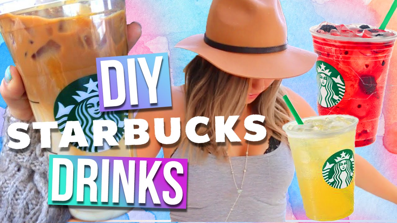 DIY Starbucks Drinks For Summer! 3 Drink Ideas!
