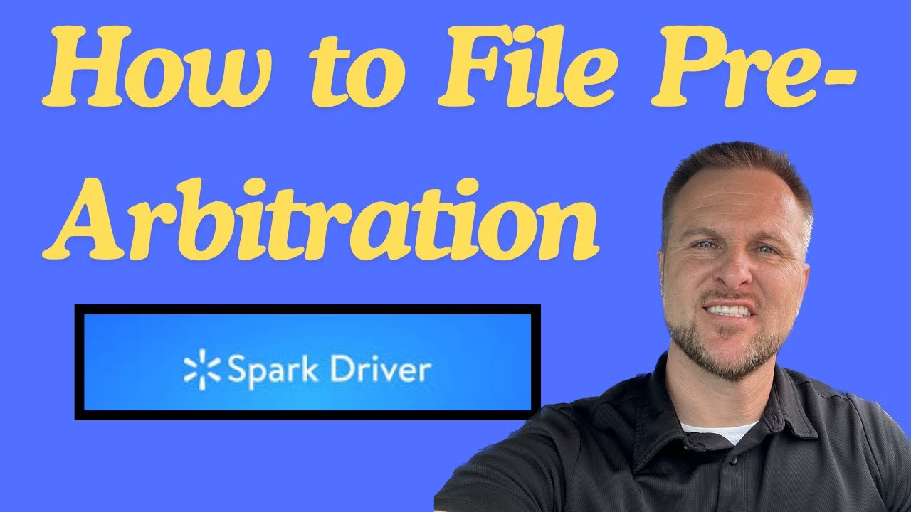 Как подать заявку на предварительный арбитражный процесс доставки Walmart Spark Driver