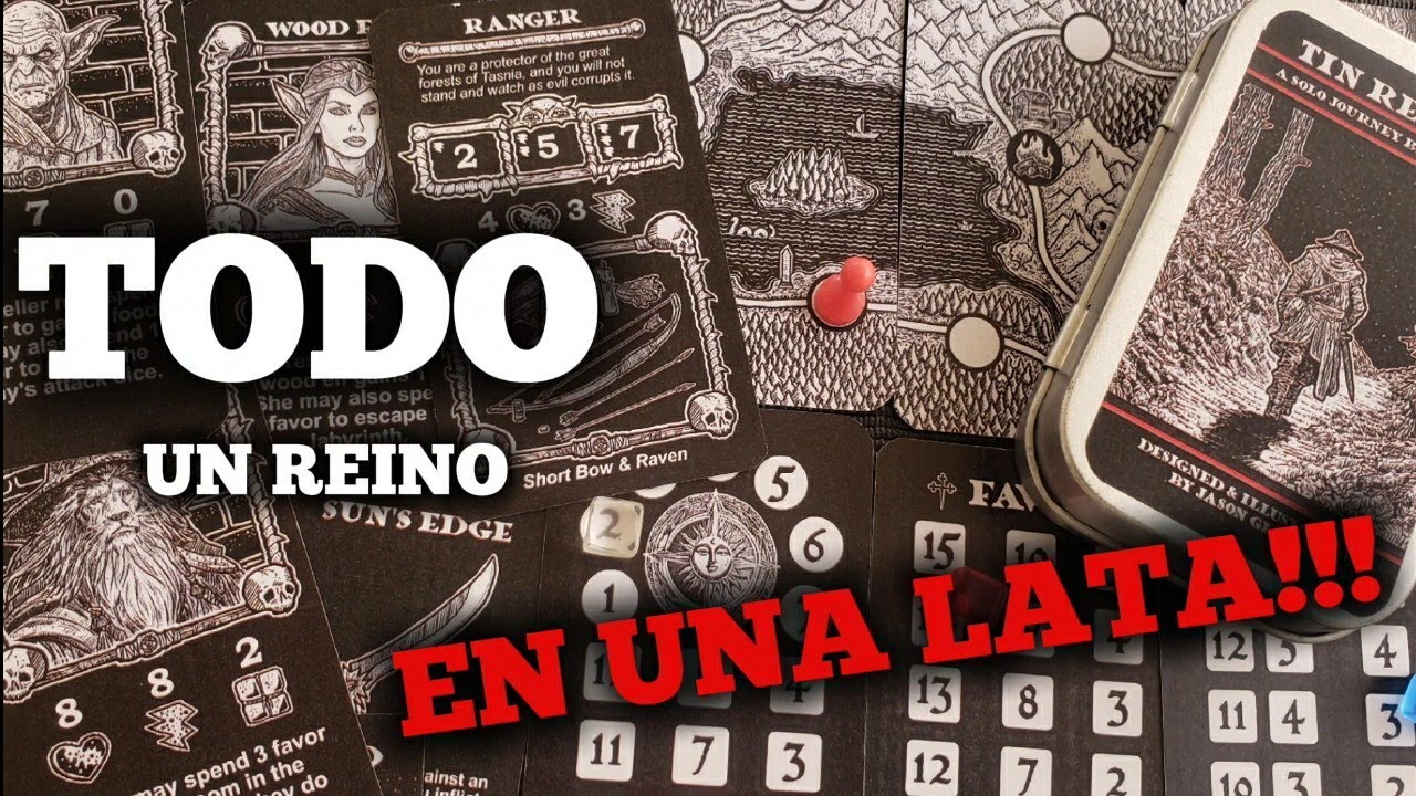 TIN REALM | PARTIDA Y RESEÑA DE PRINT AND PLAY + NOTICIAS
