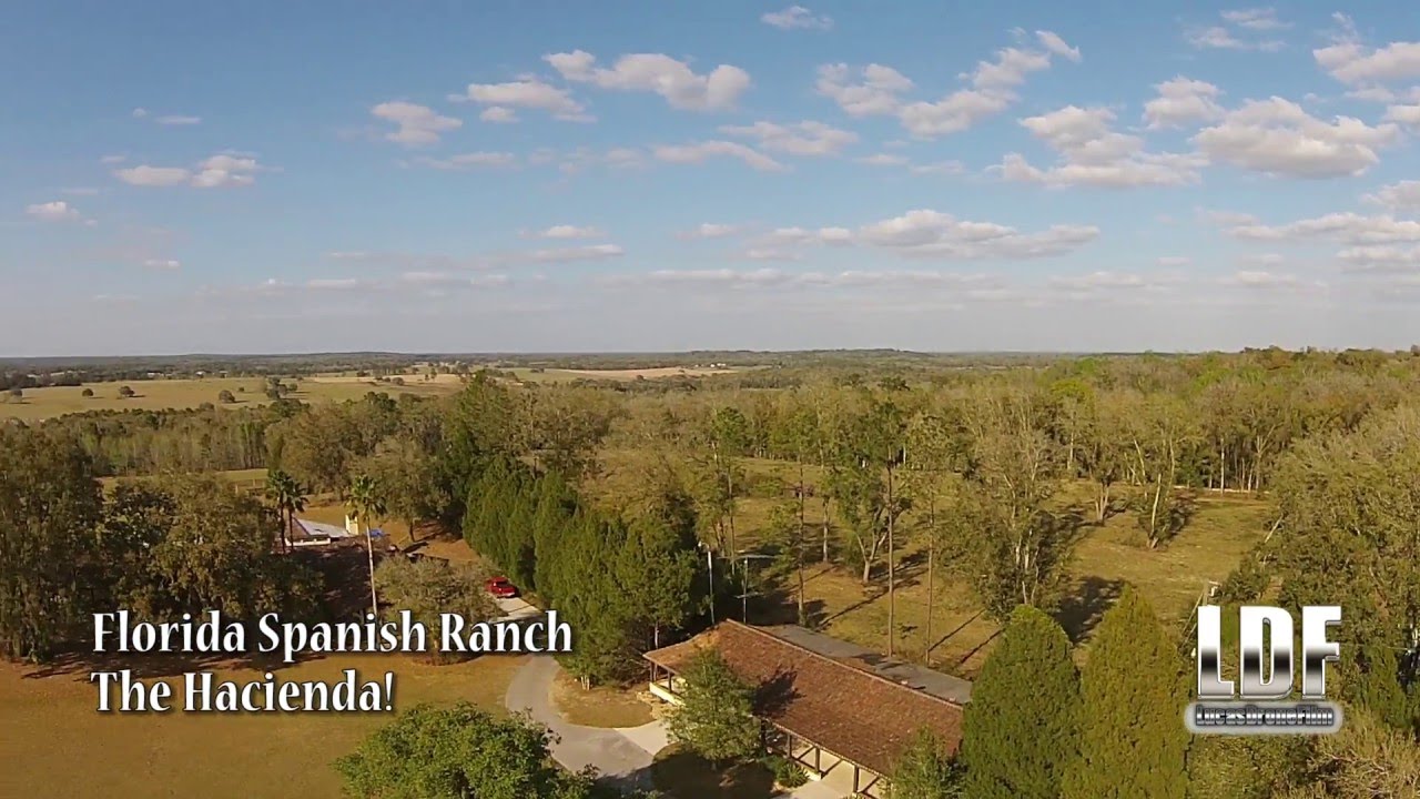 Florida Spanish Ranch - The Hacienda!  By: LucasDroneFilm