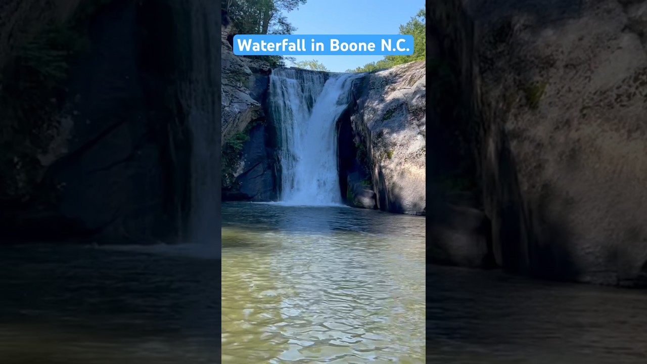 Journey to Serenity: Exploring Hidden Waterfalls in Boone N.C.
