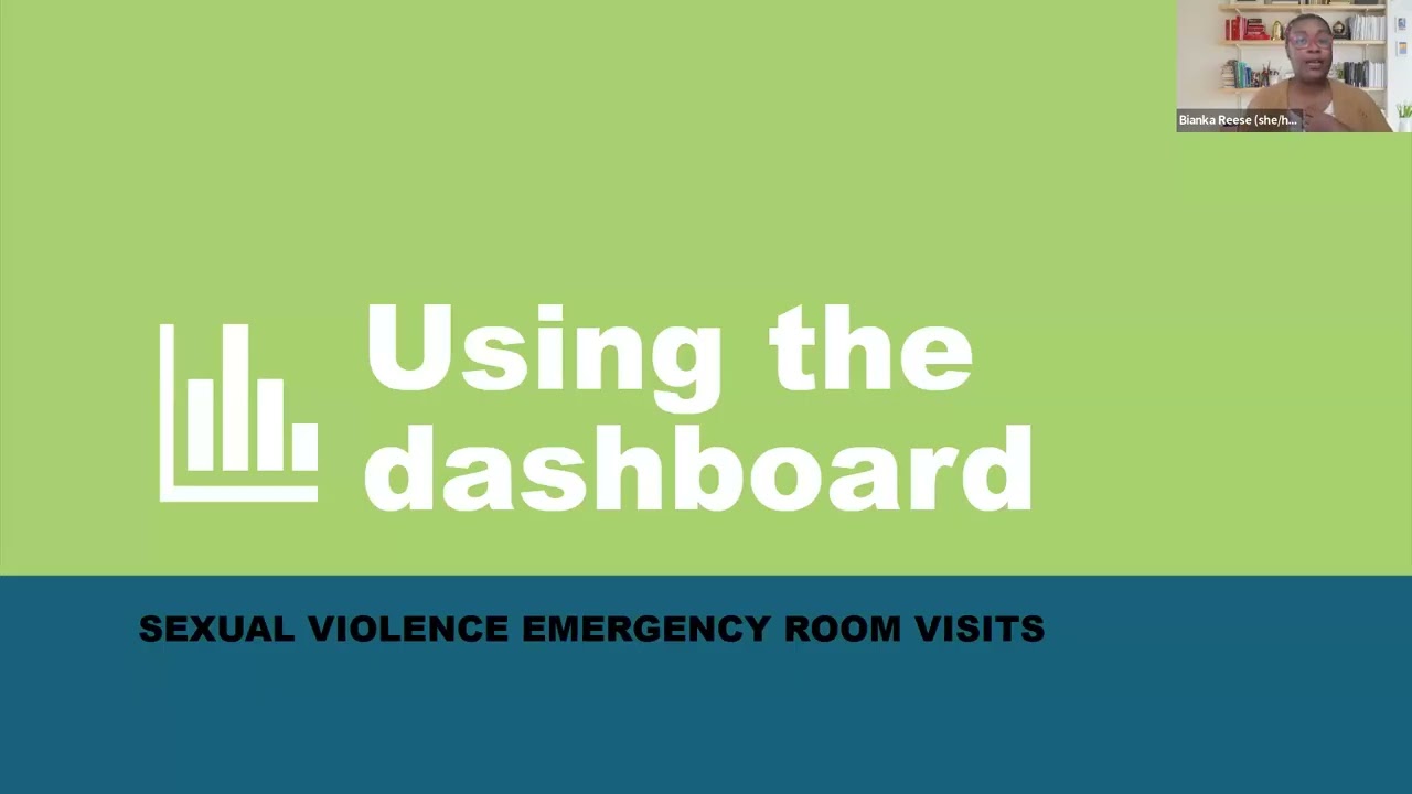 Using ER Data: Support Survivors & Advocate for Change