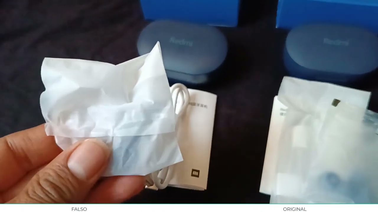 Auriculares Xiaomi Redmi Airdots 3 originales VS falsos comparativa