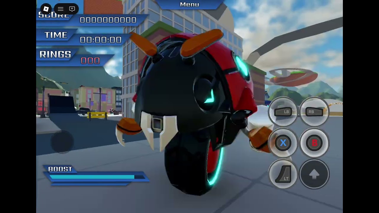 Playing Sonic tech demo 2