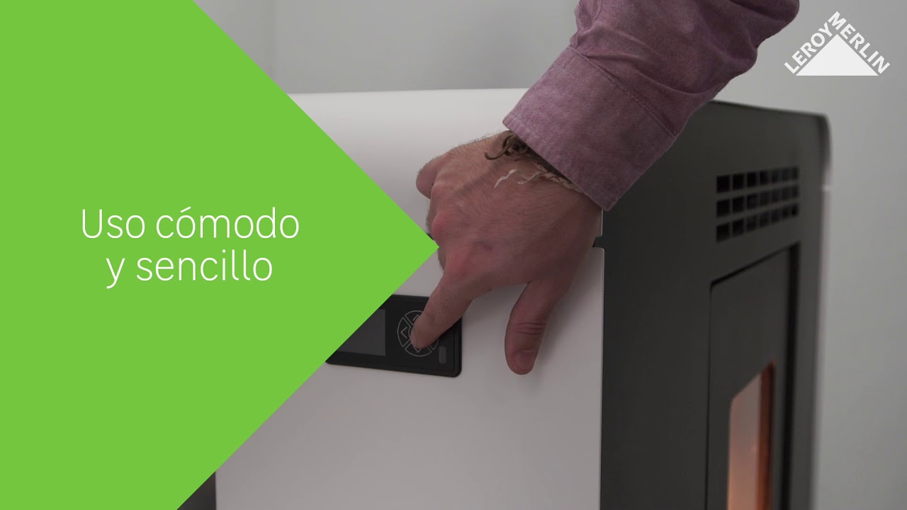 Estufa de pellets Ecoforest Bio +10 - Leroy Merlin Espa&ntilde;a