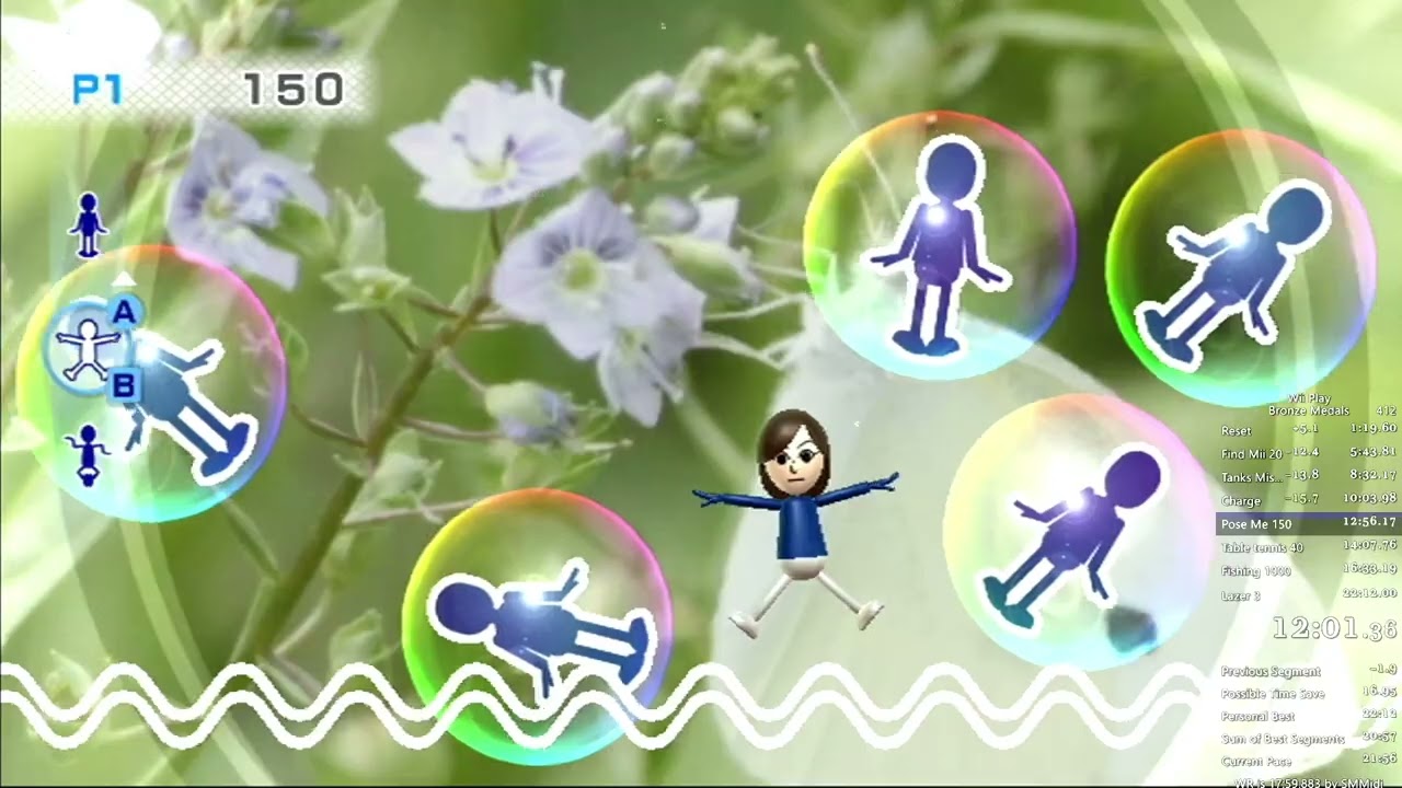 Wii play Bronze medals in 21:32