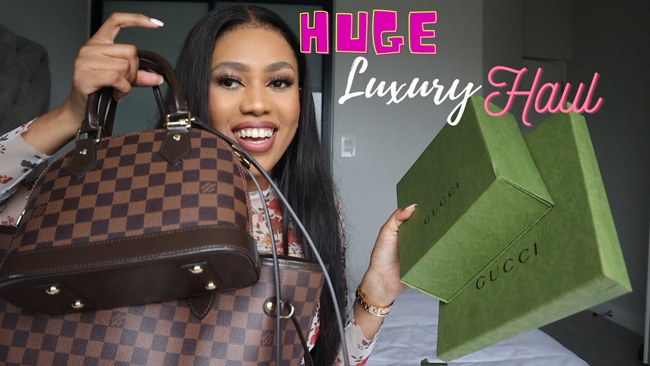 Huge Luxury Haul, Gucci and Louis Vuitton | South African Youtuber