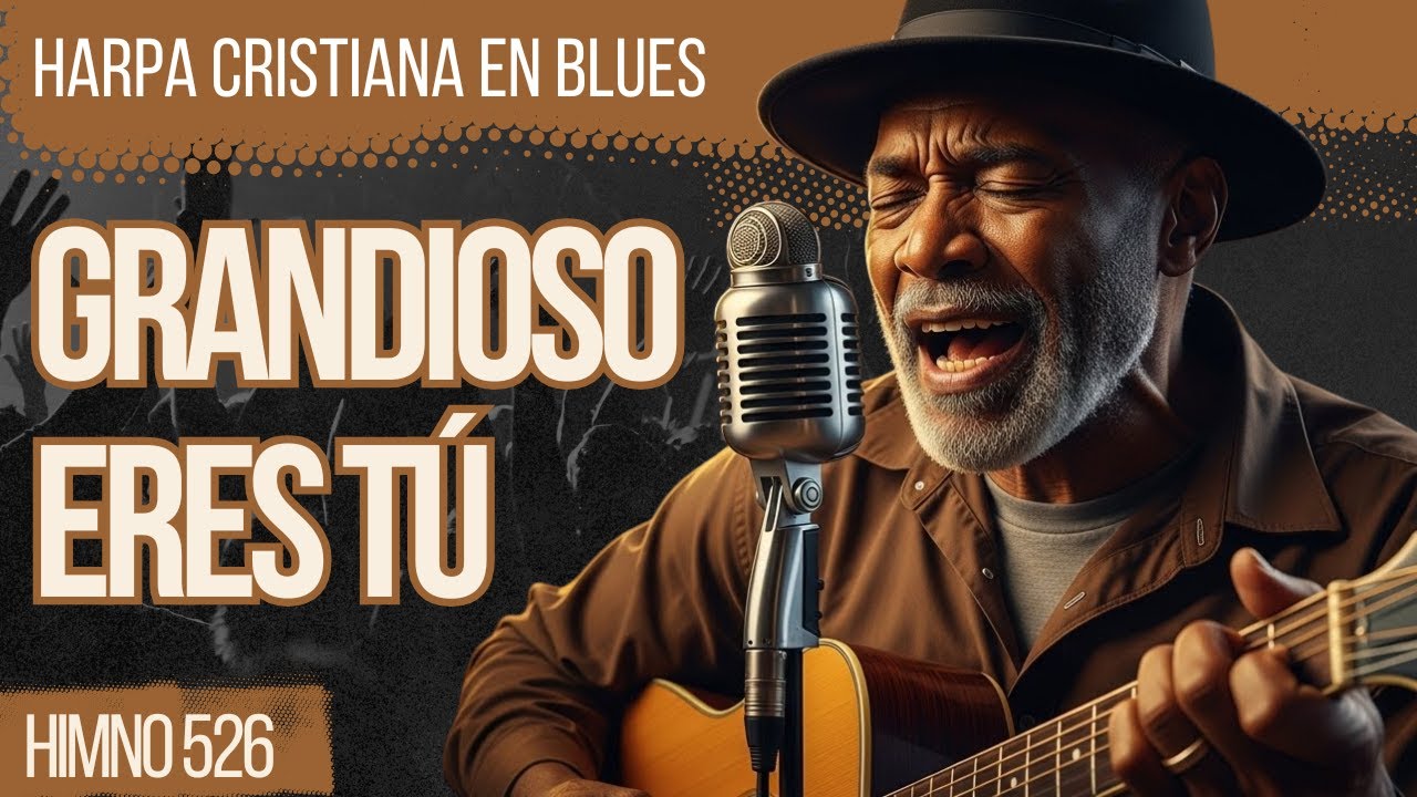 Grandioso Eres Tú | Himno 526 del Arpa Cristiana | ARPA CRISTIANA EN BLUES