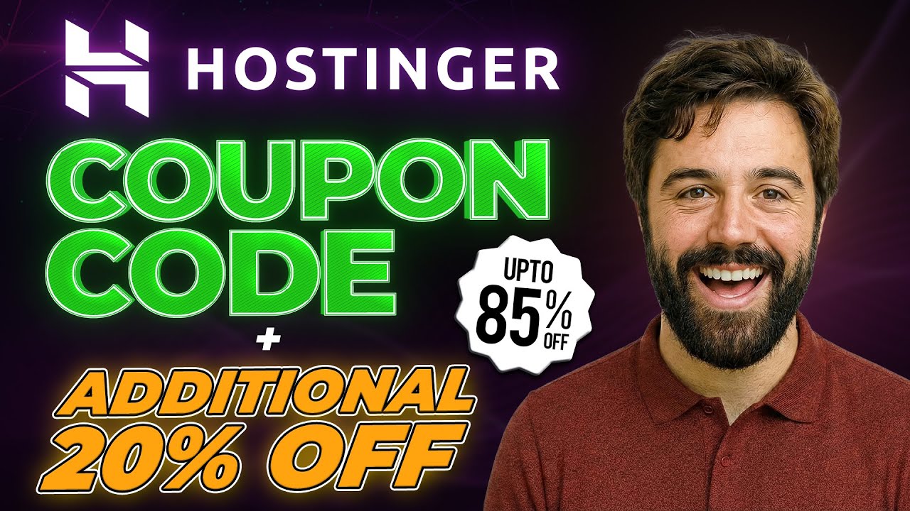 Hostinger Coupon Code 2026 | Hostinger Review 🔥 Best Web Hosting Discount Live