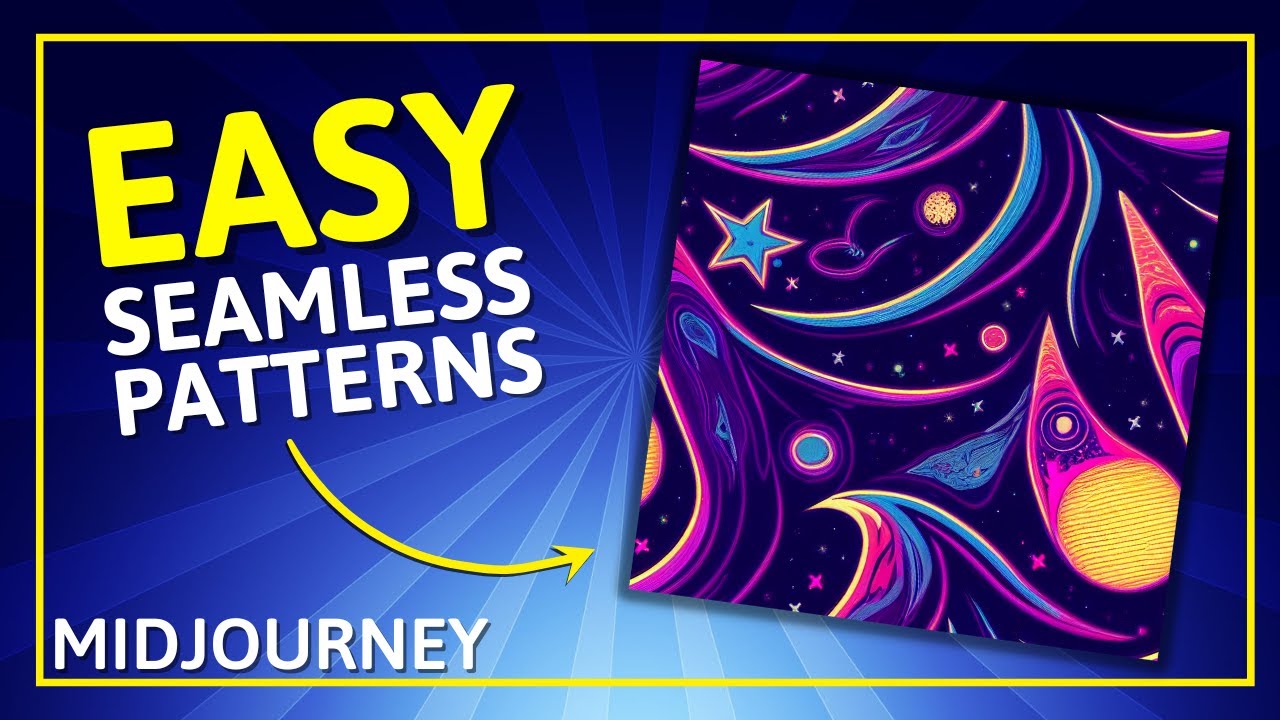 Create Simple & Easy Patterns Using Midjourney