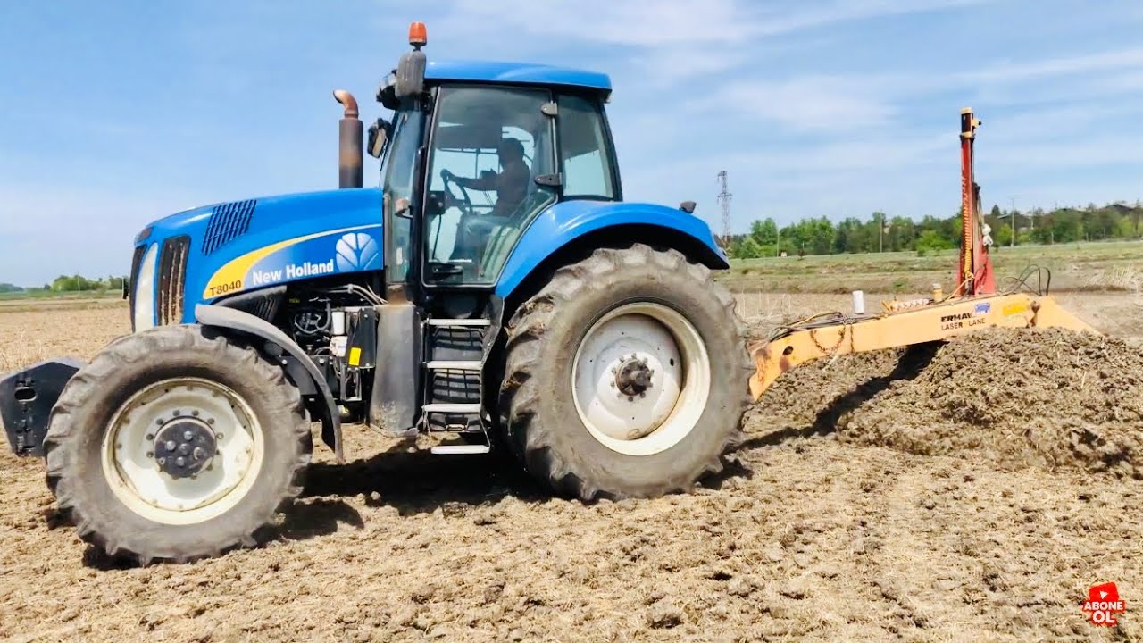 6 METRE LAZERİ DUYMUYOR | NEW HOLLAND T8040