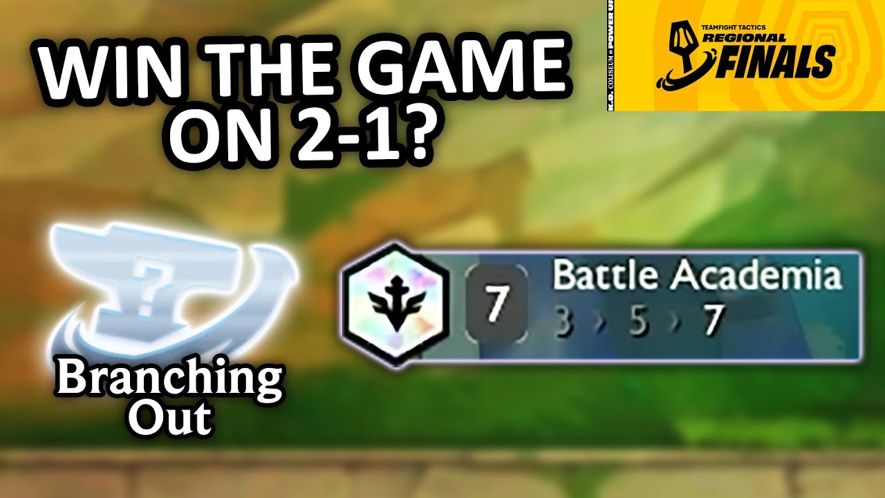 TFT Pro Hits Prismatic Battle Academia at Regionals