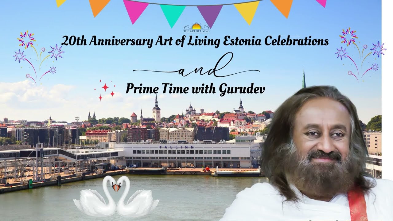 Satsang 15.06.2024 in Estonia with Sri Sri Ravi Shankar