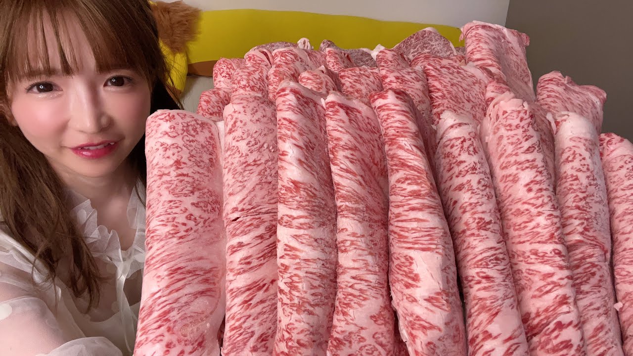 【大食い】すき焼き黒毛和牛サーロイン霜降り肉【もえあず】