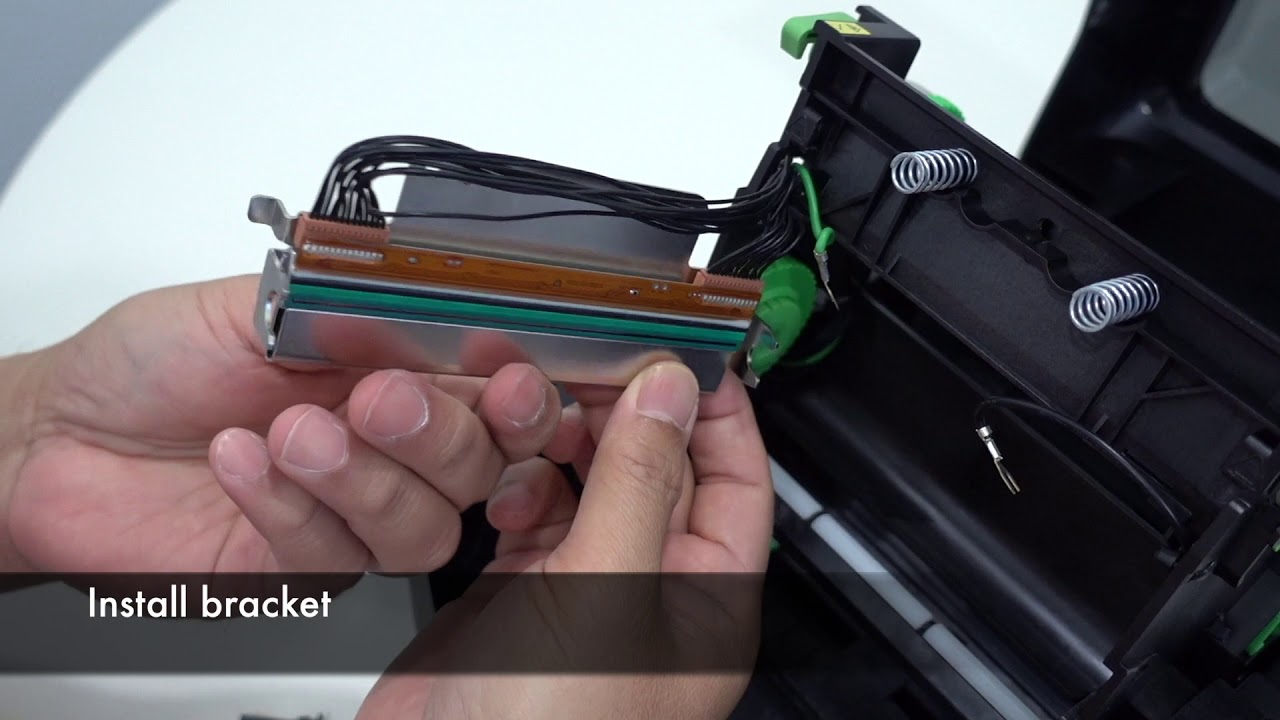 WS4 Printer (TT Model) - Print Head Replacement