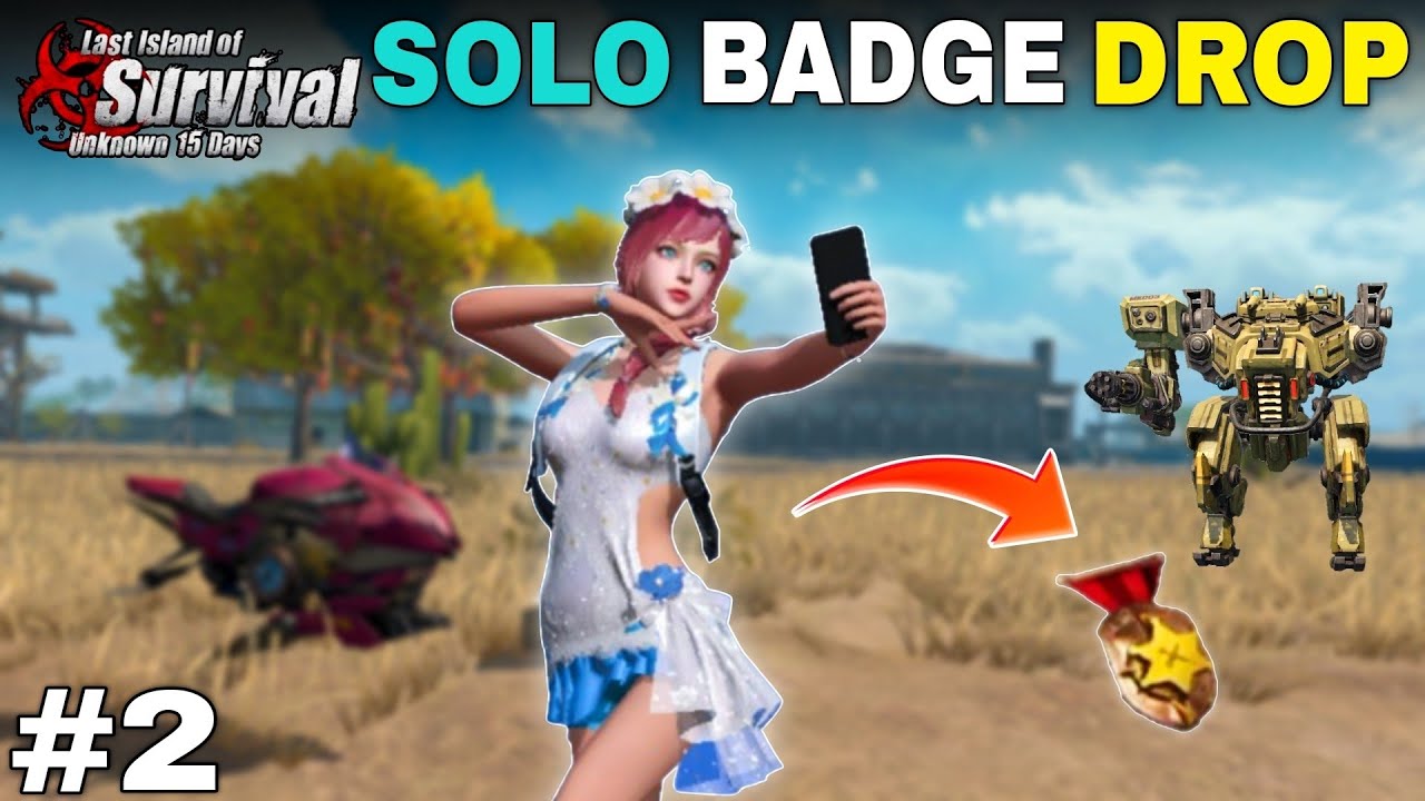 BADGE DROP IN MY SOLO JOURNEY | LAST ISLAND OF SURVIVAL GAMEPLAY #2