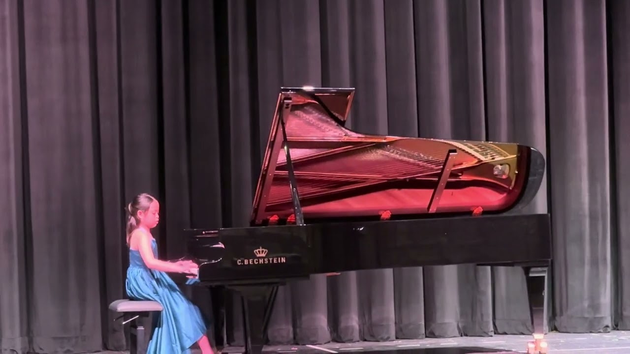 Anika (age 9) 2nd place CO Peak competition - Mozart Sonata, K. 279, I. Mov