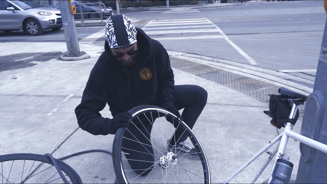 riding fixed gear in the winter