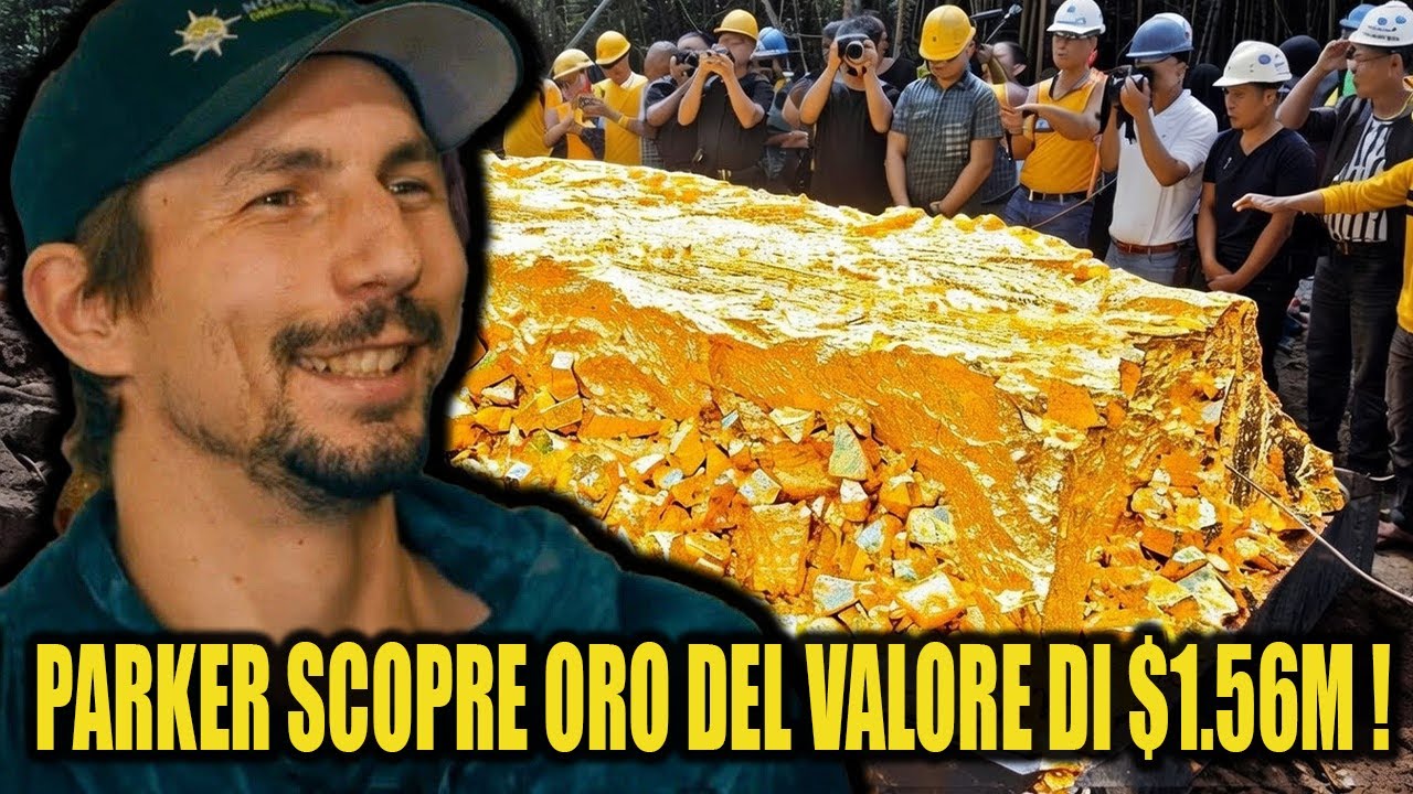 Parker Schnabel scopre un trommel ABBANDONATO PIENO D’ORO del valore di 400 MILIONI di dollari