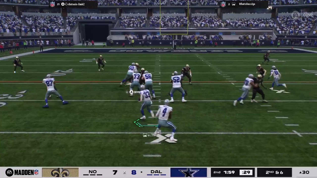 Just chilln playing Madden