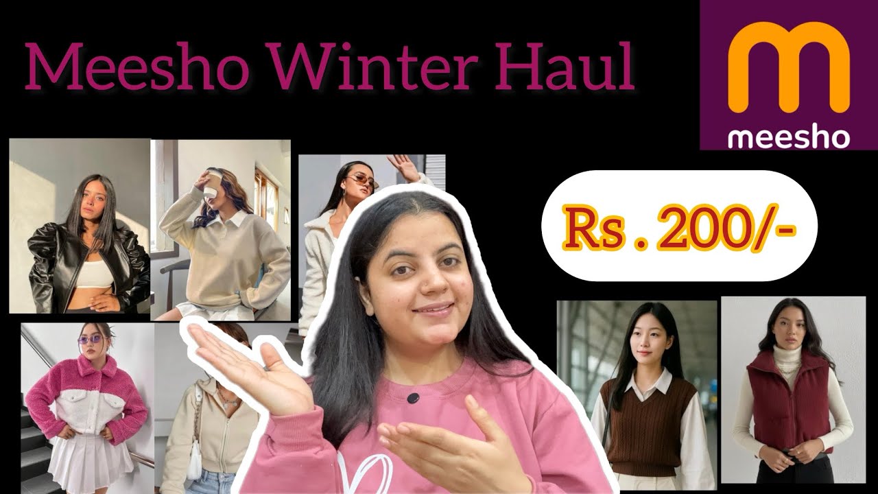 Meesho winter ❄️ ☃️Wears 💕|| Sweaters,Cardigans, Pullovers, Shrugs and More ✨ 