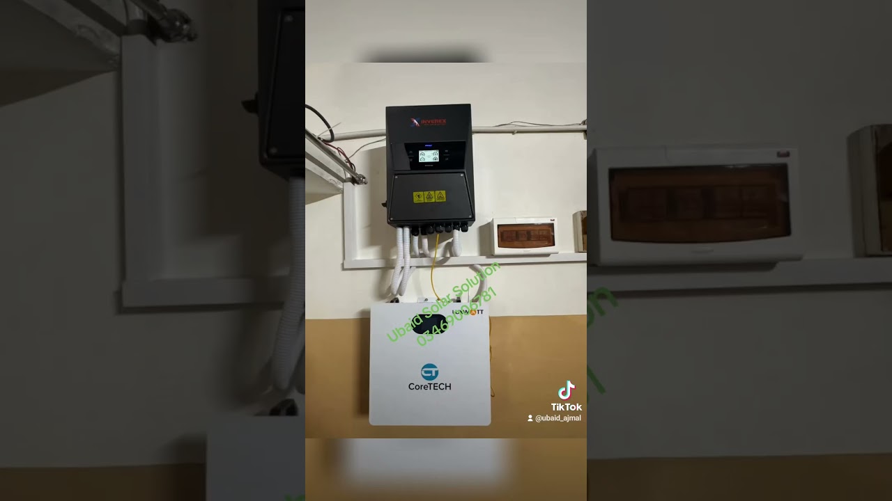 6.6KW Hybrid System,  100A backup  battery.