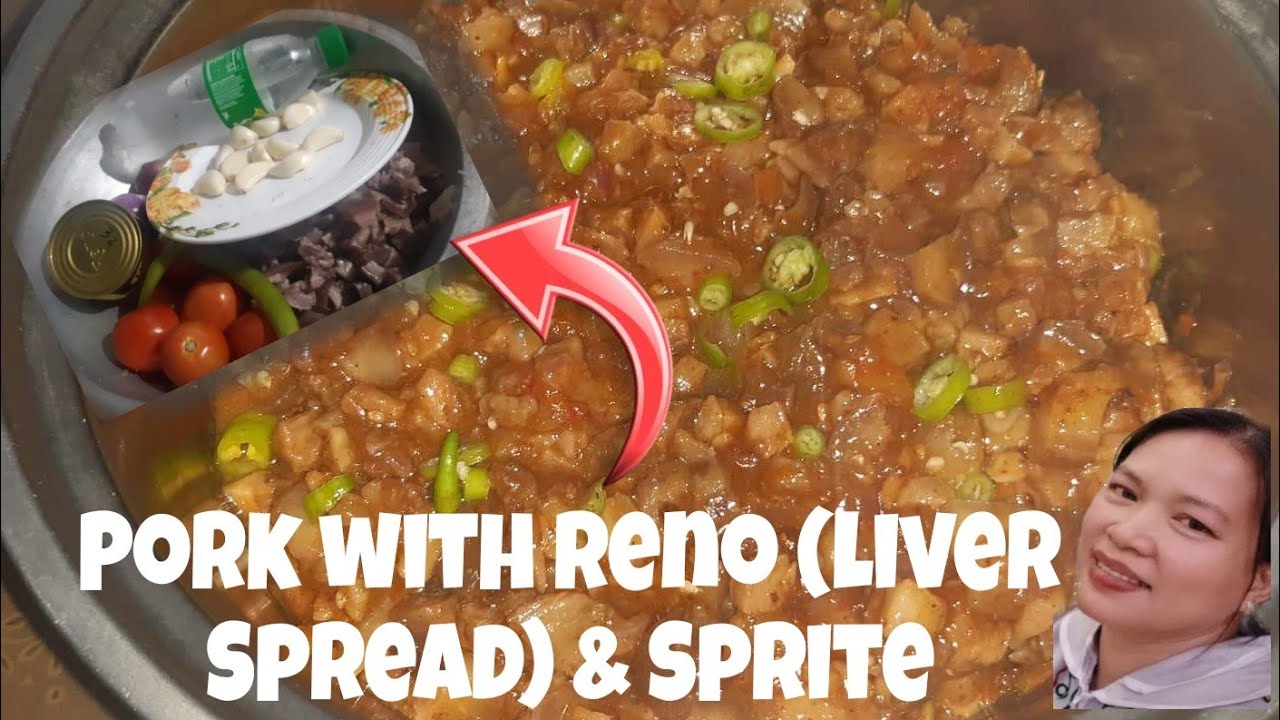 PORK WITH  RENO (Liver spread) AND SPRITE | SIGURADONG MAPAPA EXTRA RICE KA SA SARAP