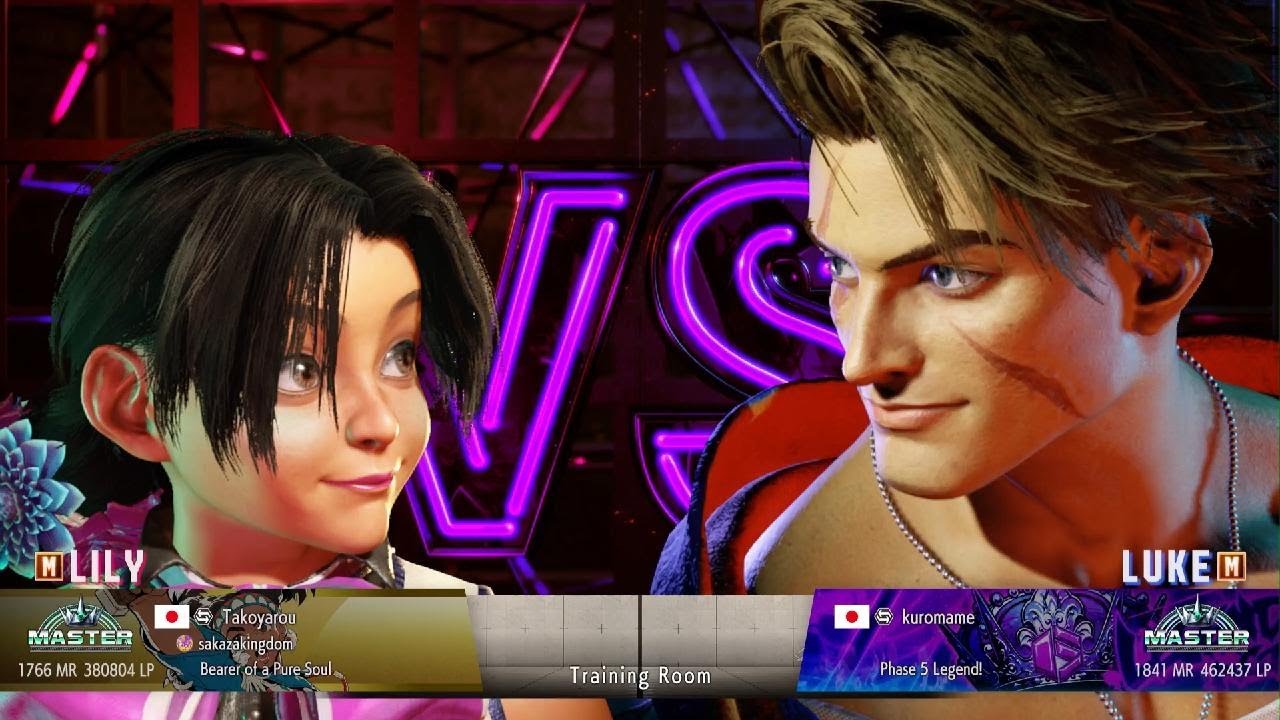 Modern Lily (Takoyarou) vs Modern Luke (kuromame) Master 1800 MR | SF6