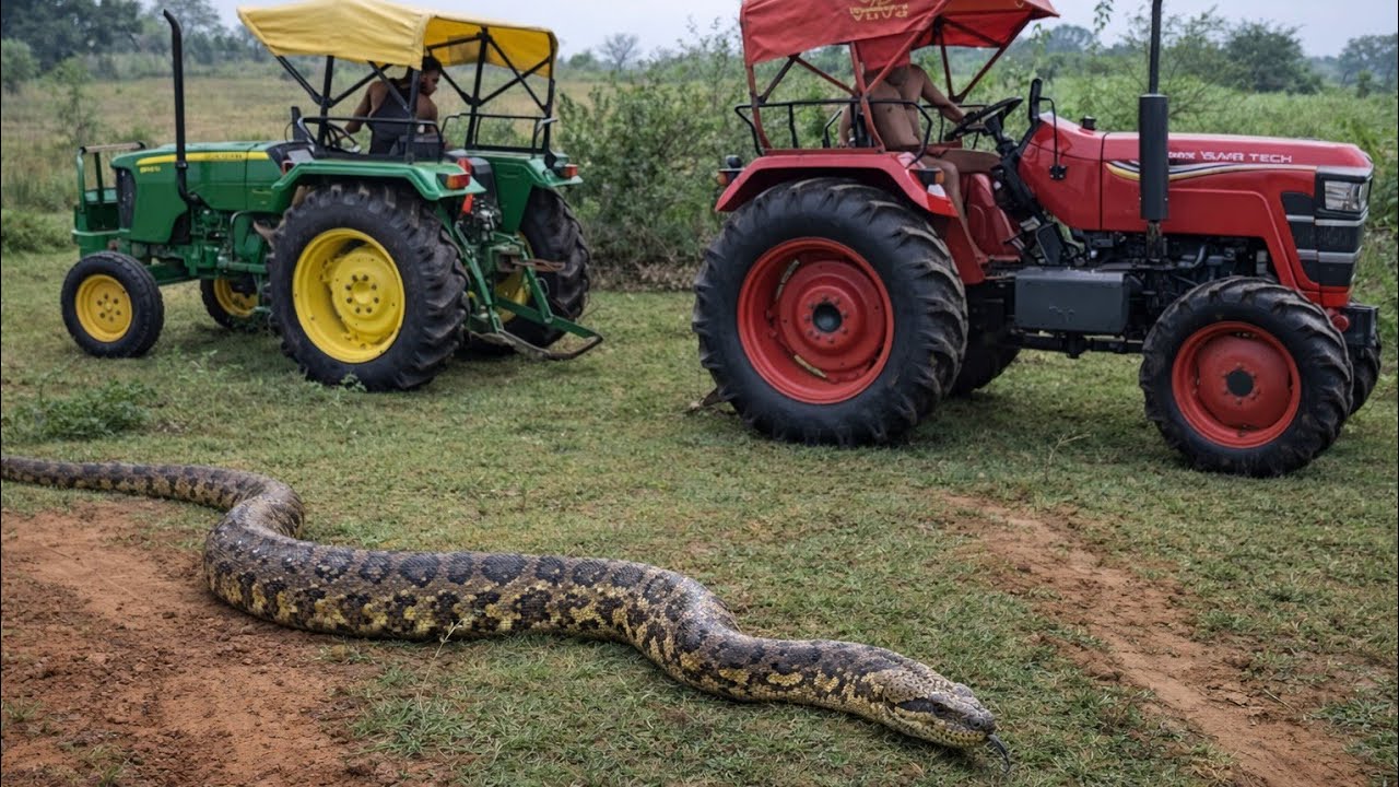 JCB 3dx Backhoe Machine Loading Mud in Swaraj 744FE Tractor Trolley and Eicher Tractor Trolley, Thar