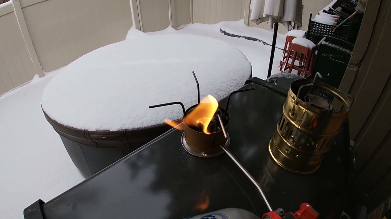 MSR XGK II and SVEA -25C Stove test