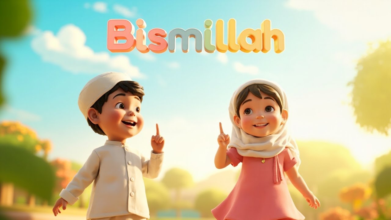 Bismillah with a New Day | 3D Islamic Kids Animation | Early Morning Peaceful Scene