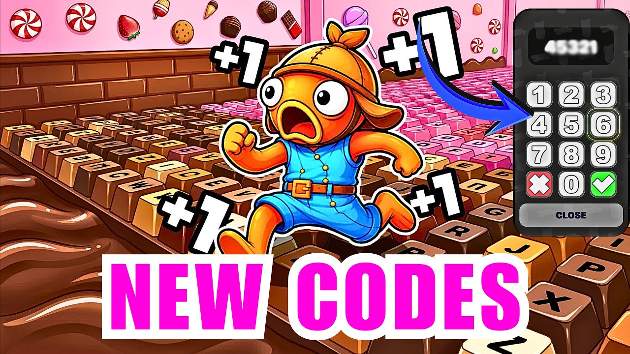 ALL CODES +1 Speed Keyboard Escape FORTNITE SMUTI MAP