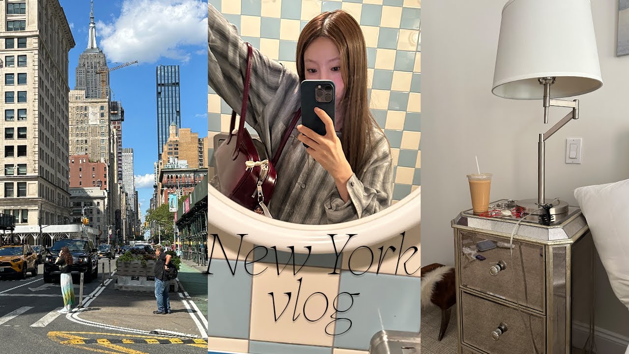 NY vlog. 뉴욕 출장 일부 공개 1부🗽