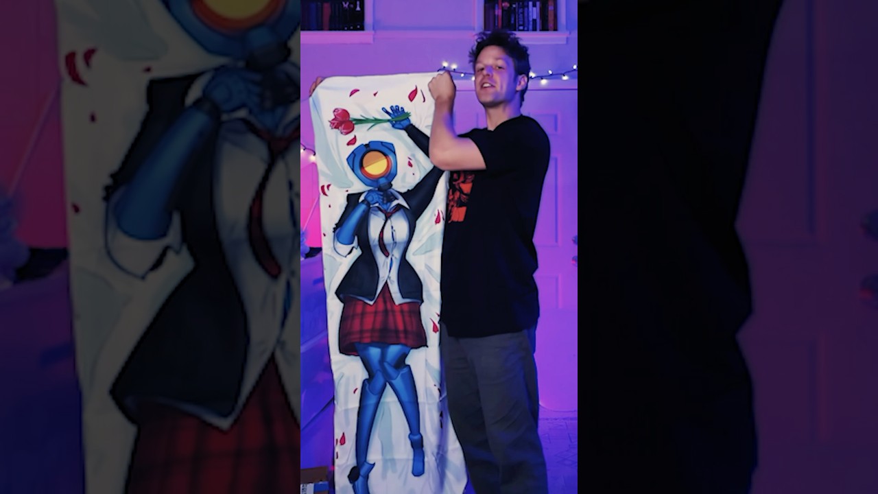 MY ULTRAKILL BODY PILLOW HAS ARRIVED #yub #ultrakill