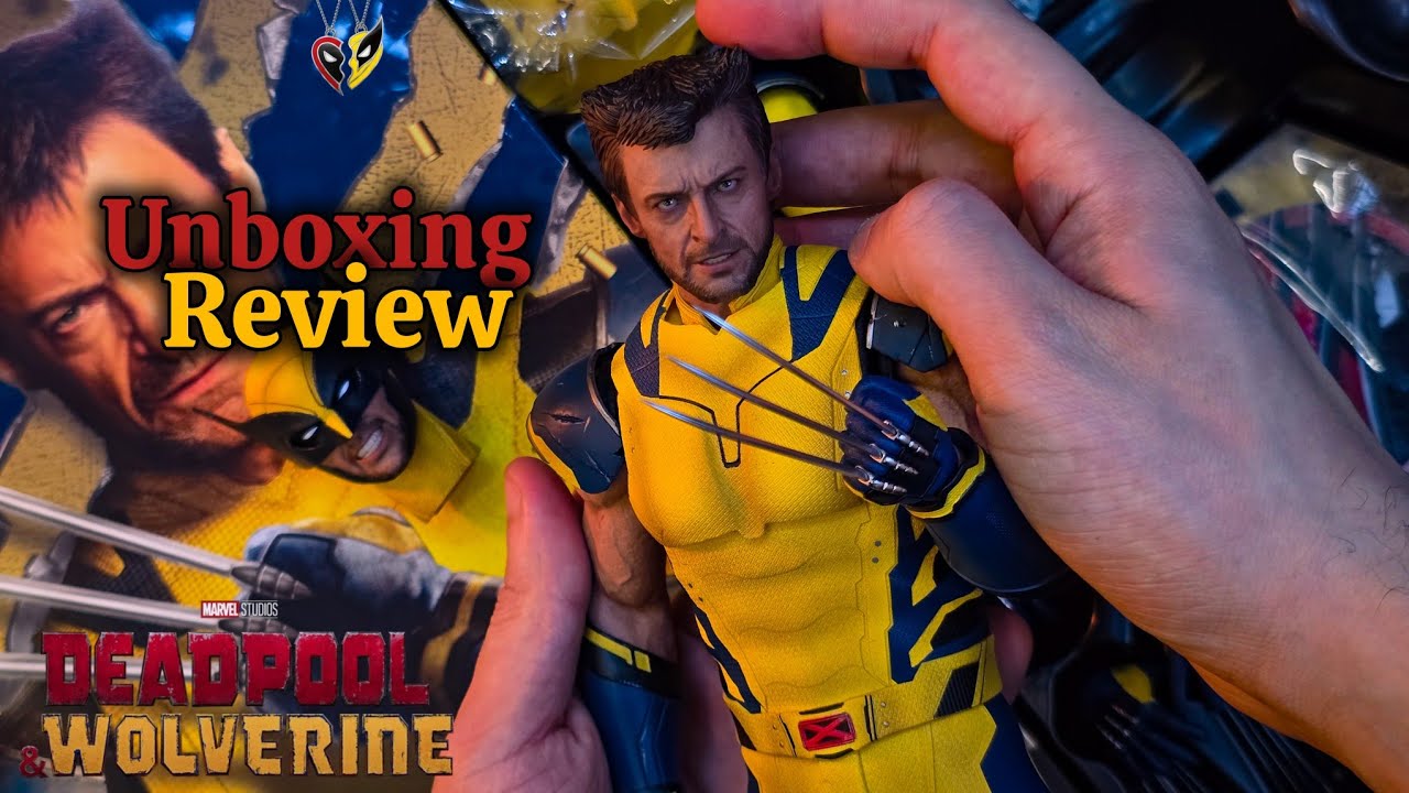 Hot Toys Wolverine (Deluxe Version) 1/6Th Scale Figure - Deadpool & Wolverine - Unboxing Review 
