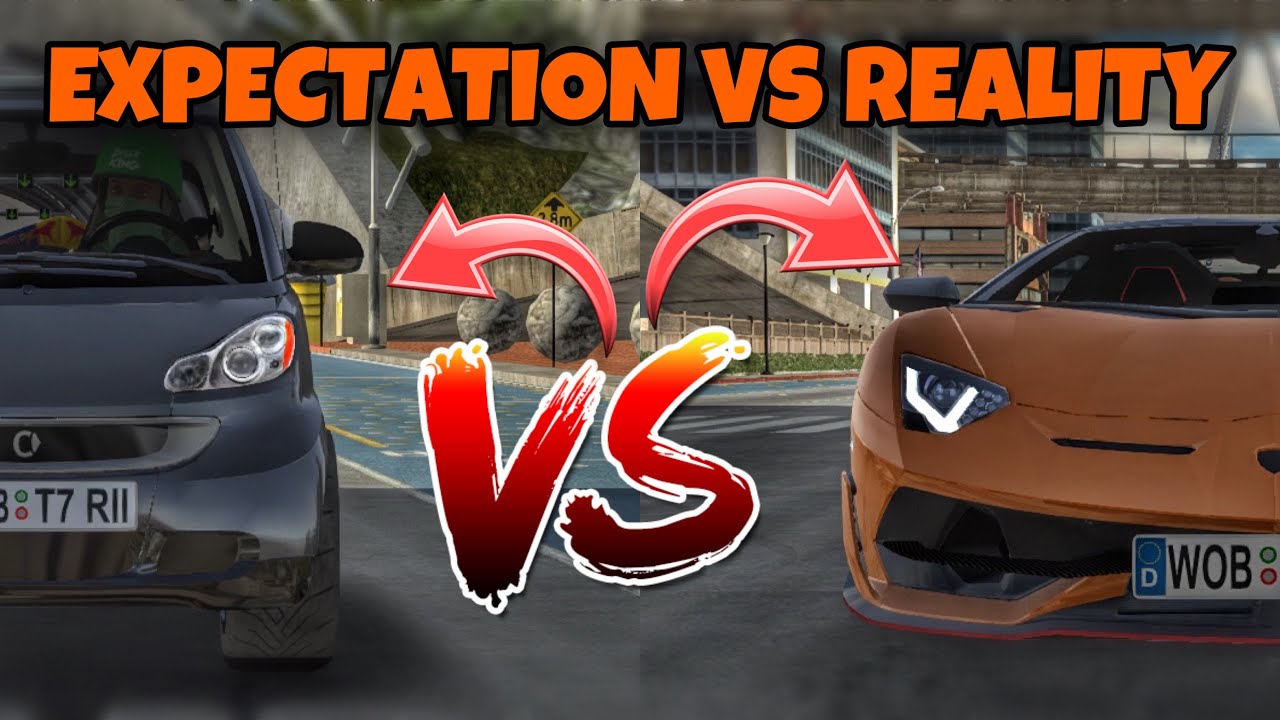 Expectation Vs Reality In Car Parking Multiplayer