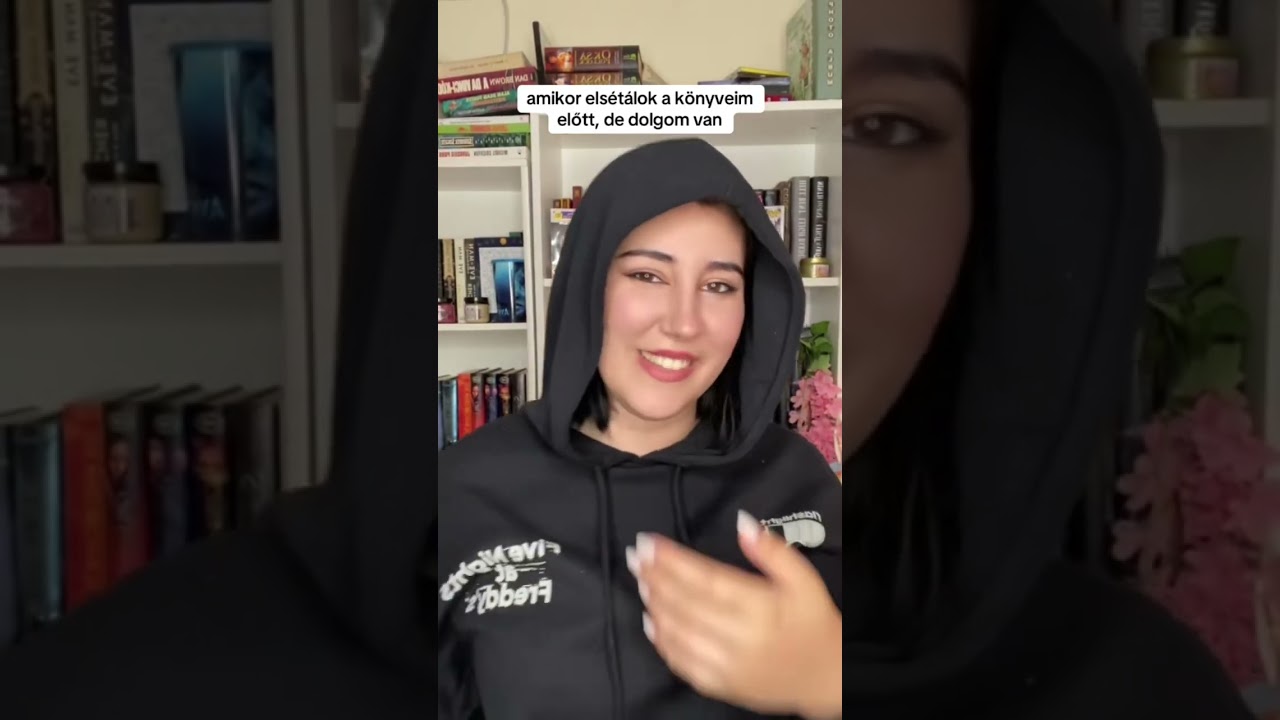Neh&eacute;z helyzet 🤣 #booktok #vicces