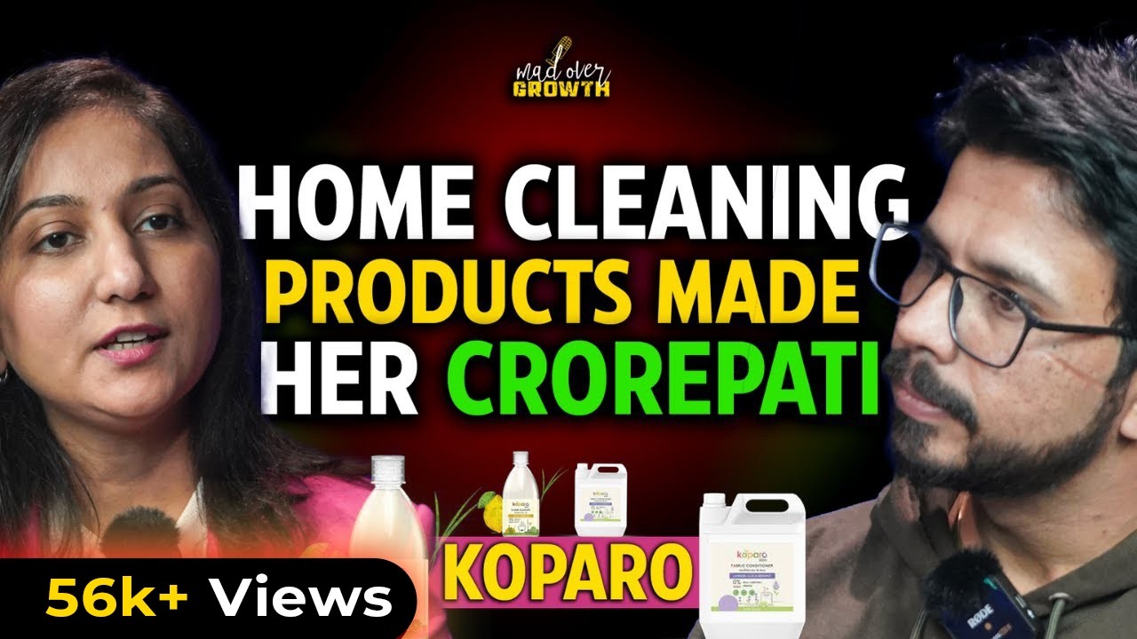 Koparo Earns ₹50 CRORES By Selling Home Cleaning Products | Shark Tank India | Ep 32 Mad Over Growth