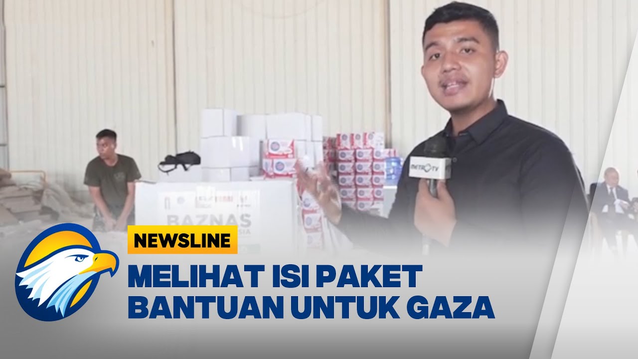 Ini Isi Paket Bantuan Garuda Merah Putih untuk Warga Gaza - [Newsline]