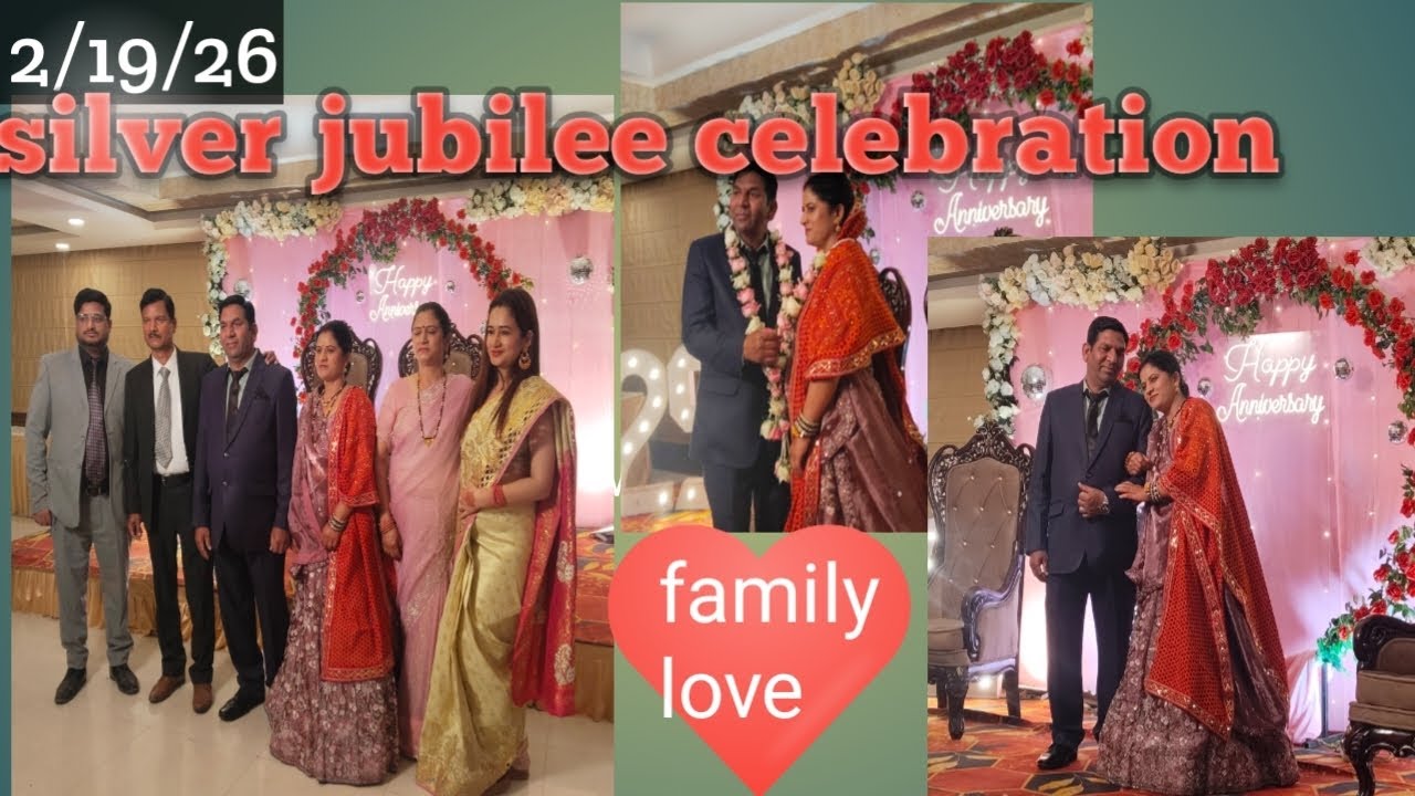 ​25 Years of Love: Mausi Mausa Ji Silver Jubilee Function Vlog #25YearsOfTogetherness#familytime