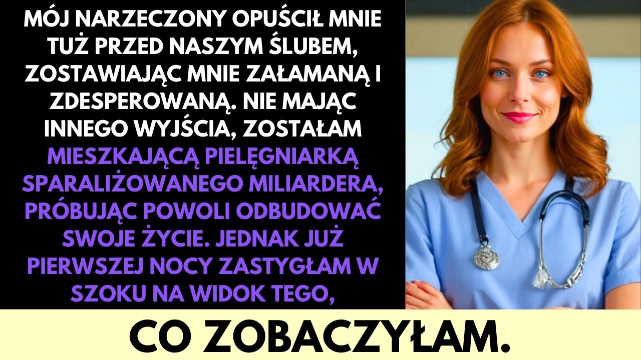 Mój Narzeczony Zostawił Mnie Przed Ślubem—Jako Pielęgniarka U Miliardera Odkryłam Sekret